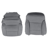 Gray Bottom and Top Seat Cover Replacement for Silverado 2014-2019