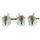 Front & Rear Brake Calipers w/Pads ×3 For Arctic Cat 500 4x4 Automatic 2000-2002