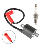 For Yamaha Gas Golf Cart G2 1985-1991 , G5 1990-1995 Ignition Coil & Spark Plug