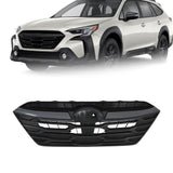 Labwork Upper Grille With Camera Hole Black Plastic For Subaru Outback 2023-2024