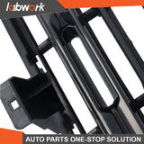 Labwork Front Upper Bumper Grille For 22-2024 GMC Sierra 1500 Pro Plastic Black