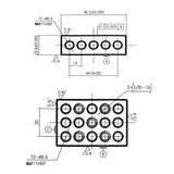 1 Matched Pair 123 Block Set No Hole & 1-2-3 Block Set 23 Holes US