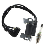 For anything using a small Honda, Clone or Predator engine Coil + spark plug