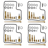 4 Carb kits For Honda VT700C 83 VT750C 85-86 VT1100 VT1100C Shadow 18-5101