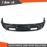 Labwork Front Bumper For RAM 1500 13-18/Ram 1500 Classic 2019-23 Black W/ Holes