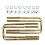 Labwork 4" Rear Lift Blocks Kit w/ Ubolts For 1999-2007 GMC Sierra 1500