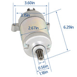 Starter Motor For Yamaha YFM550 Grizzly 550 YFM700 Grizzly 700 KODIAK 700 YFM700
