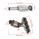 Labwork 16680 Front Rear Catalytic Converter 2012-2013 For Kia soul 1.6L 674-891