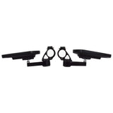 Motorcycle 7/8" Handle Bar End Rearview Side Mirrors For Yamaha Honda Universal