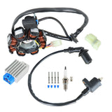 ATV Ignition Coil Spark Plug Regulator Stator For Polaris Outlaw 90/50 2008-2014