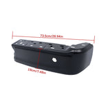 Labwork Rear Passenger Right Bumper End For 2021-2023 Ford F-150 F150 Black