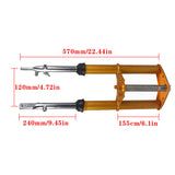 FORK FRONT SHOCKS SET SUSPENSION for HONDA 50 XR50 CRF50 DRUM BRAKE