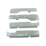 4-Piece Inner Rocker Panels Steel Weld-in for 2009-2018 Dodge Ram 1500 2500 3500 (Left & Right)