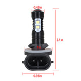 New Golf Cart 100W LED Headlights Light Bulbs For EZ-Go Freedom TXT Shuttle RXV