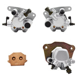 Front Rear Brake Calipers For Suzuki Vinson 500 LTA 500 LT-F500 2002-2007 w/Pads