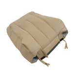 Seat Cover Driver Tan Leather Bottom and Top 2Pcs Replacement for 2007-2014 Expedition Sport Utility 4-Dooroyou