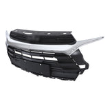 Labwork Front Bumper Chrome Grill Grille For Chevrolet Trailblazer 2021-2023