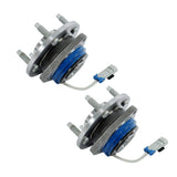 Front & Rear Wheel Hub and Bearing Assembly Replacement for Allure Lacrosse Century Lesabre Lucerne Park Avenue Regal Rendezvous 1997-2011