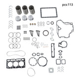 D1105 Overhaul Rebuild Kit For Kubota D1105 Engine Tractors B2620HSD RTV1100RW9