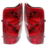 Labwork Rear Left+Right Tail Lights For Chevy Silverado 1500 2500 3500 2003-2006