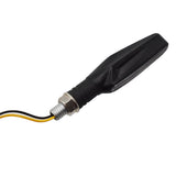 4x Motorcycle 12 LED Turn Signal Light Indicator Blinker Lamp Amber NEW