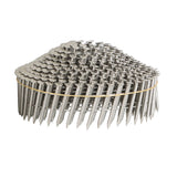 3600Pcs 1-1/4” ×.09” Siding Nails Ring Shank 15 Degree Wire Coil Stainless Steel