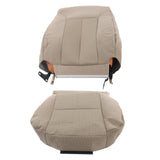 Labwork Seat Cover For 2011-2014 Ford F150 Passenger Bottom & Back Cloth Tan