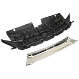 Labwork Front Upper Side Grille For Ford Edge 11-14 Chrome Mounting&Trim Molding