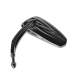 Motorcycle Rear View Side Mirrors For Breakout Wide Glide Chrome