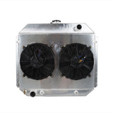 Labwork 4 ROW RADIATOR SHROUD FAN For Ford F100 F150 F250 F350 TRUCK CHEVY V8