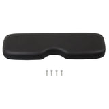 Black Front Seat Lean Back Cushion For EZGO Medalist TXT 1994-2013 Golf Cart US