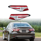Labwork Left+Right Outer Tail Light For 2018-20 Toyota Camry XLE XSE LED Lamp