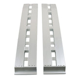 Labwork 60''x12'' 6500Lbs 1 Pair Aluminum Ramps Car Trailer Truck Ramps Hook End