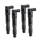 4-Pack Ignition Coils 30700-MBW-611 for Honda CBR600F4 CBR600F4i 1999-2006