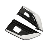 Labwork RH+LH Bumper Fog Light Cover For Infiniti Q50 18-20 Electroplated Trim