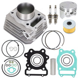 Cylinder Top End Rebuild Kit for 1988-2000 Honda TRX 300 Fourtrax FW 4x4 2x4