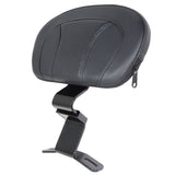 PU Leather Front Driver Rider Backrest For Touring CVO Electra Road Street Glide