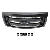 Labwork Front Bumper Upper Grille Black For Ford F-150 XLT / F-150 XL 2009-2014