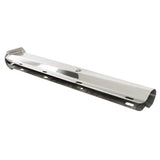 30" Straight Mud Flap Hanger Stainless Steel 1 1/8 Bolt Semi Truck Tapered