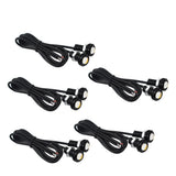 Labwork For eagle eye Fog DRL Reverse Backup Light LED 18MM Amber Yellow 10PCS