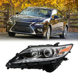 Labwork Left Headlight For 2016-18 Lexus ES350 ES300H Halogen LED DRL Projector