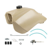 Fuel Tank W/ Cap & Fuel Petcock For Honda FourTrax 300 TRX300 1993-2000 Beige