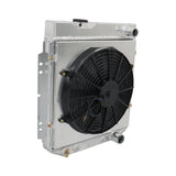 Labwork Aluminum 3 Row Radiator+Fan Shroud For Mercury Comet 1960-1965