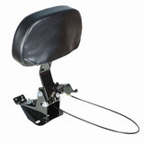 Driver Backrest + Adjustable Mounting Kit For Touring Electra Glide 2009-2019 US