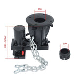 Labwork Fifth Wheel to Gooseneck Adapter W/7-1/2" Offset For RV C5G X 12''-16'