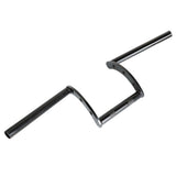 Black 1" Z Bar Drag Bars Handlebars For Motorcycle Softail Dyna Chopper Custom