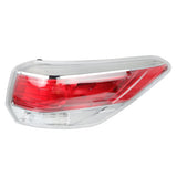 Labwork Right Side Outer Tail Lights For Toyota Highlander 2014-16 Assembly Red