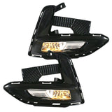 Labwork RH+LH Bumper Fog Lights For Nissan Sentra S SR SV 2020-2021 Clear Lens