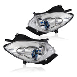 Labwork Right&Left Headlight For 2008-12 Buick Enclave HID (w/o AFS) Chrome Lens