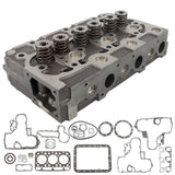 Cylinder Head w/ Valves + Gasket For Kubota D1402 L2202 L2402 KH91 New